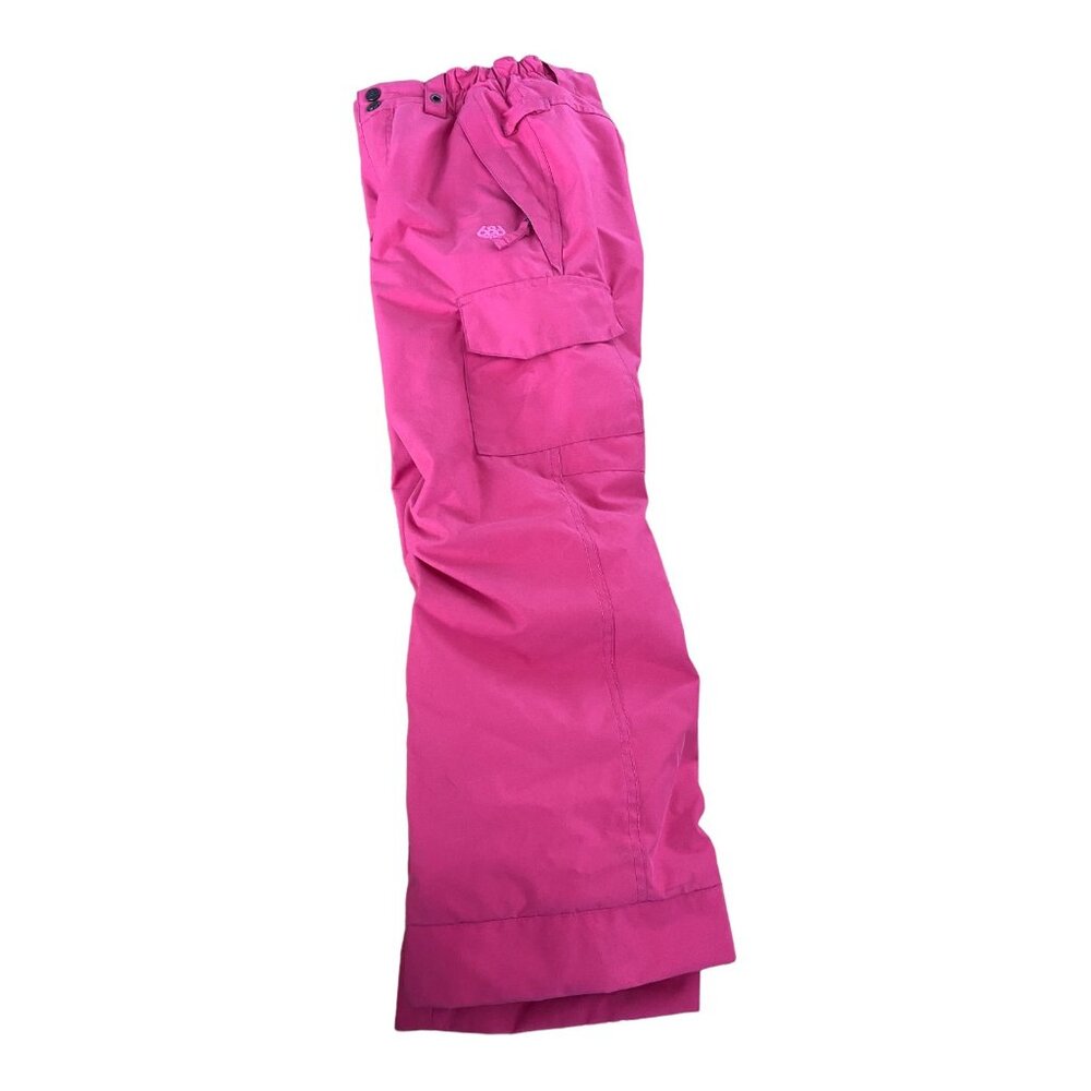 686 Girls Youth infinity Medium Cargo Snow Ski Pants Pink Insulated - Picture 15 of 16